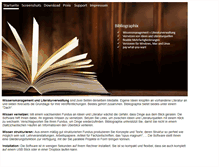 Tablet Screenshot of bibliographix.de